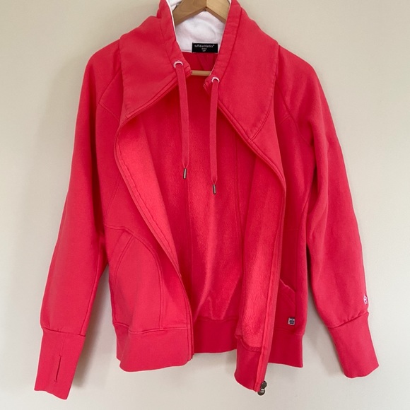 Tuff Athletics | Tops | Tuff Athletics Zip Hoodie Pink Jacket Athletic
